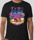 Poké Bowl - Gengar - Short Sleeve - Black