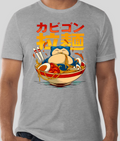 Poké Bowl - Snorlax - Short Sleeve - Athletic Gray