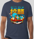 Poké Bowl - Squirtle - Short Sleeve - Solid Navy