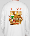 Poké Bowl - Eevee - Pocket Long Sleeve - White
