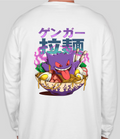 Poké Bowl - Gengar - Pocket Long Sleeve - White