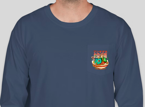 Poké Bowl - Bulbasaur - Pocket Long Sleeve - Midnight