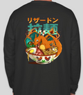 Poké Bowl - Charizard - Pocket Long Sleeve - Black